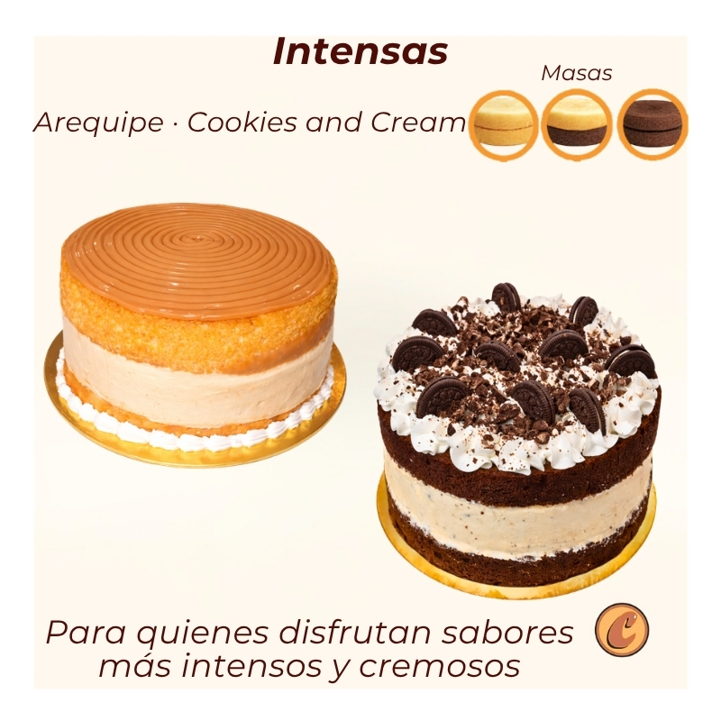Catálogo Tortas Ponqués Postres Artesanales Tortas heladas intensas Choconuez - Cajicá Chía Tabio Sabana de Bogotá