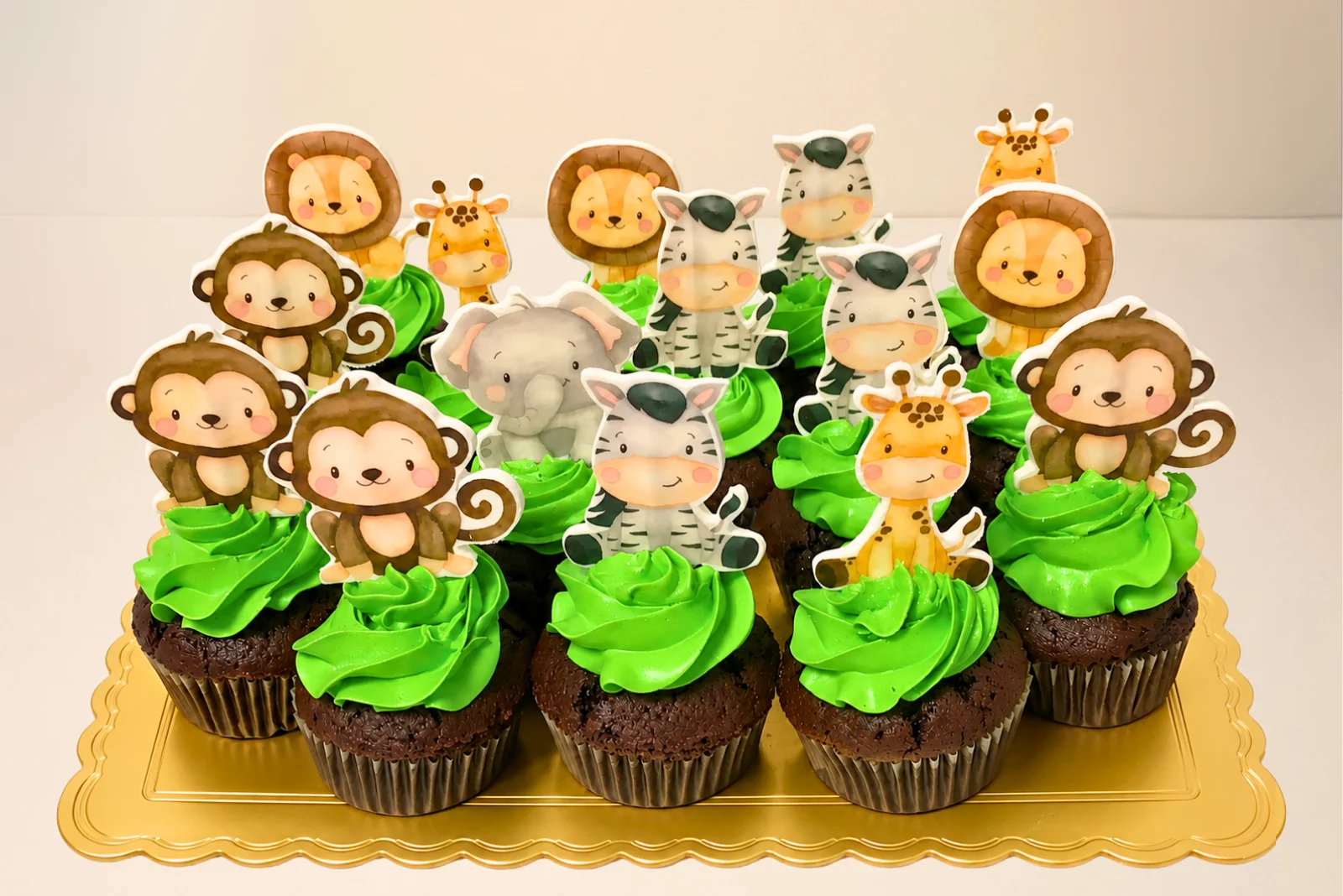 cupcakes personalizados safari Choconuez - Cajicá Chía Tabio Sabana de Bogotá