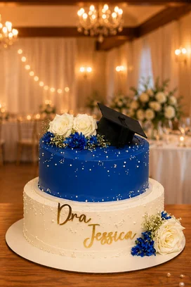 Torta personalizada para grado - Choconuez Pastelería Artesanal
