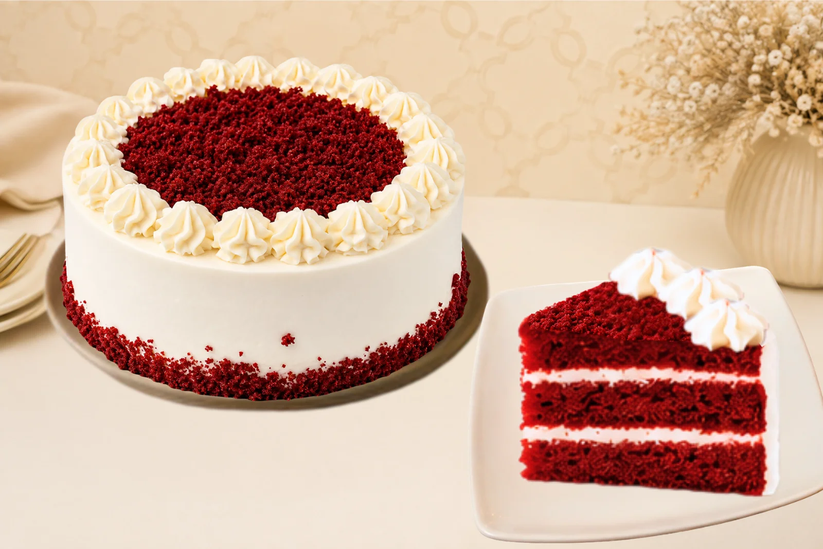 ponque redvelvet mesa Choconuez - Cajicá Chía Tabio Sabana de Bogotá