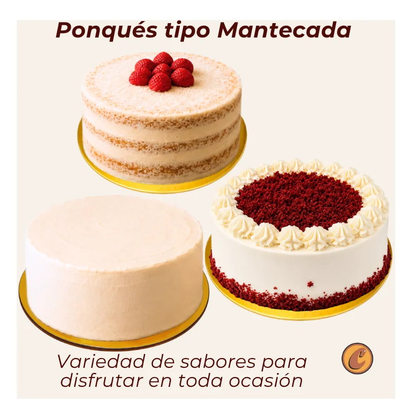 Catálogo Tortas Ponqués Postres Artesanales Ponqués tipo mantecada Choconuez - Cajicá Chía Tabio Sabana de Bogotá