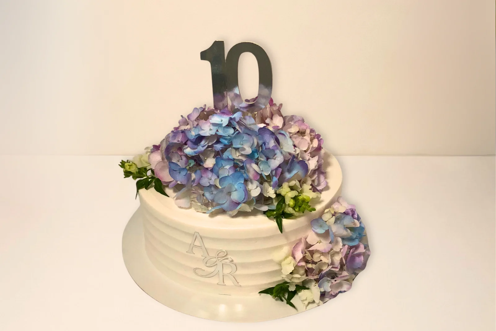 Pastelería Artesanal Cajicá, Chía, Tabio, Sabana torta aniversario hortensias sabana centro