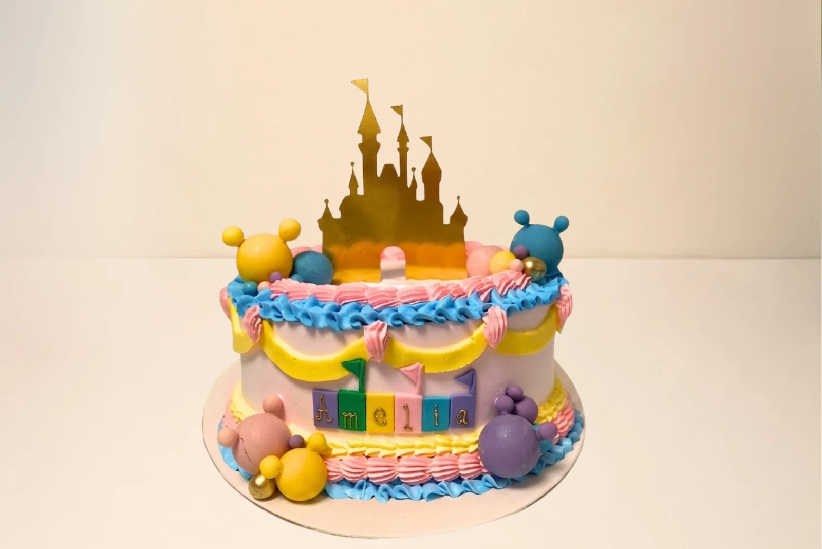 torta colorida infantil castillo disney Choconuez - Cajicá Chía Tabio Sabana de Bogotá