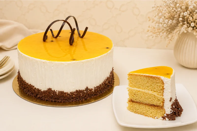 torta humeda maracuya mesa Choconuez - Cajicá Chía Tabio Sabana de Bogotá