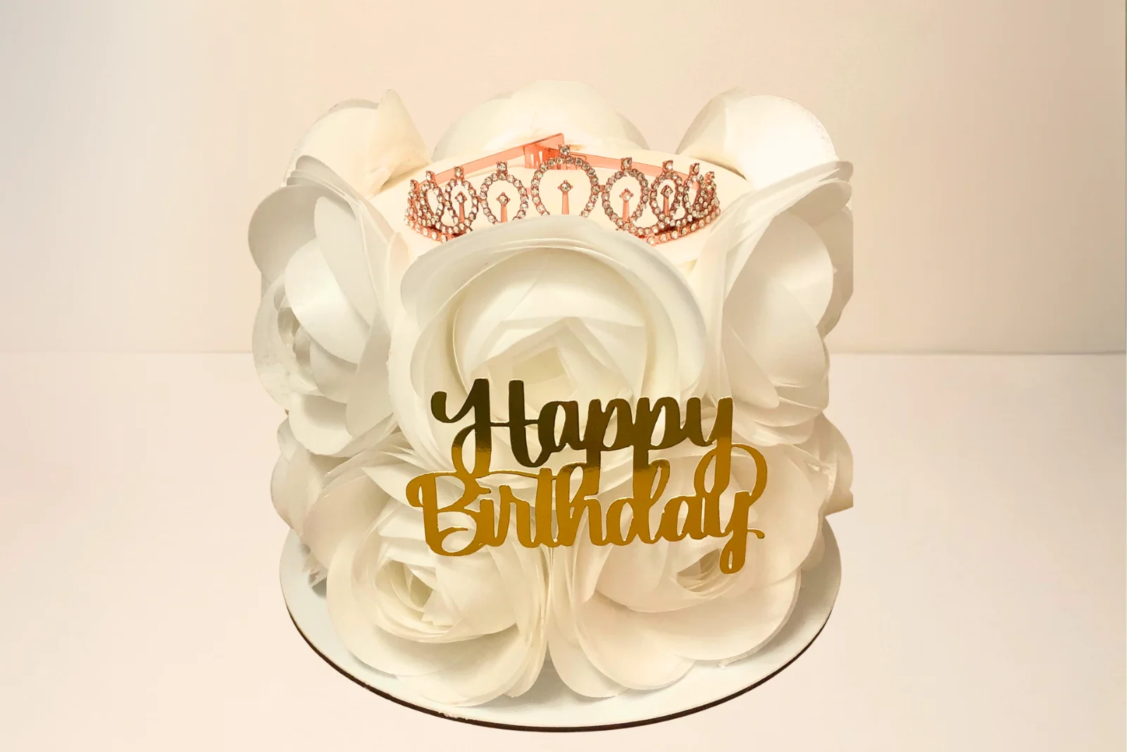 torta personalizada papel arroz petalos flores artesanal