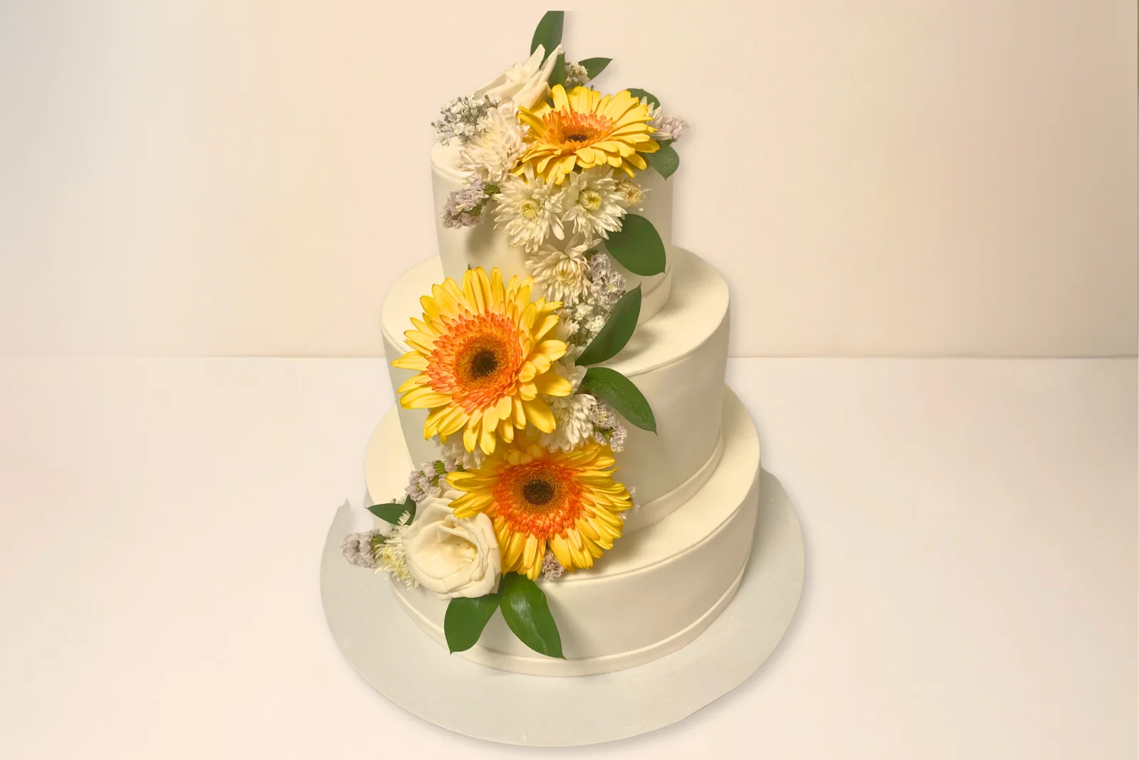 torta personalizada tres piso flores Choconuez - Cajicá Chía Tabio Sabana de Bogotá
