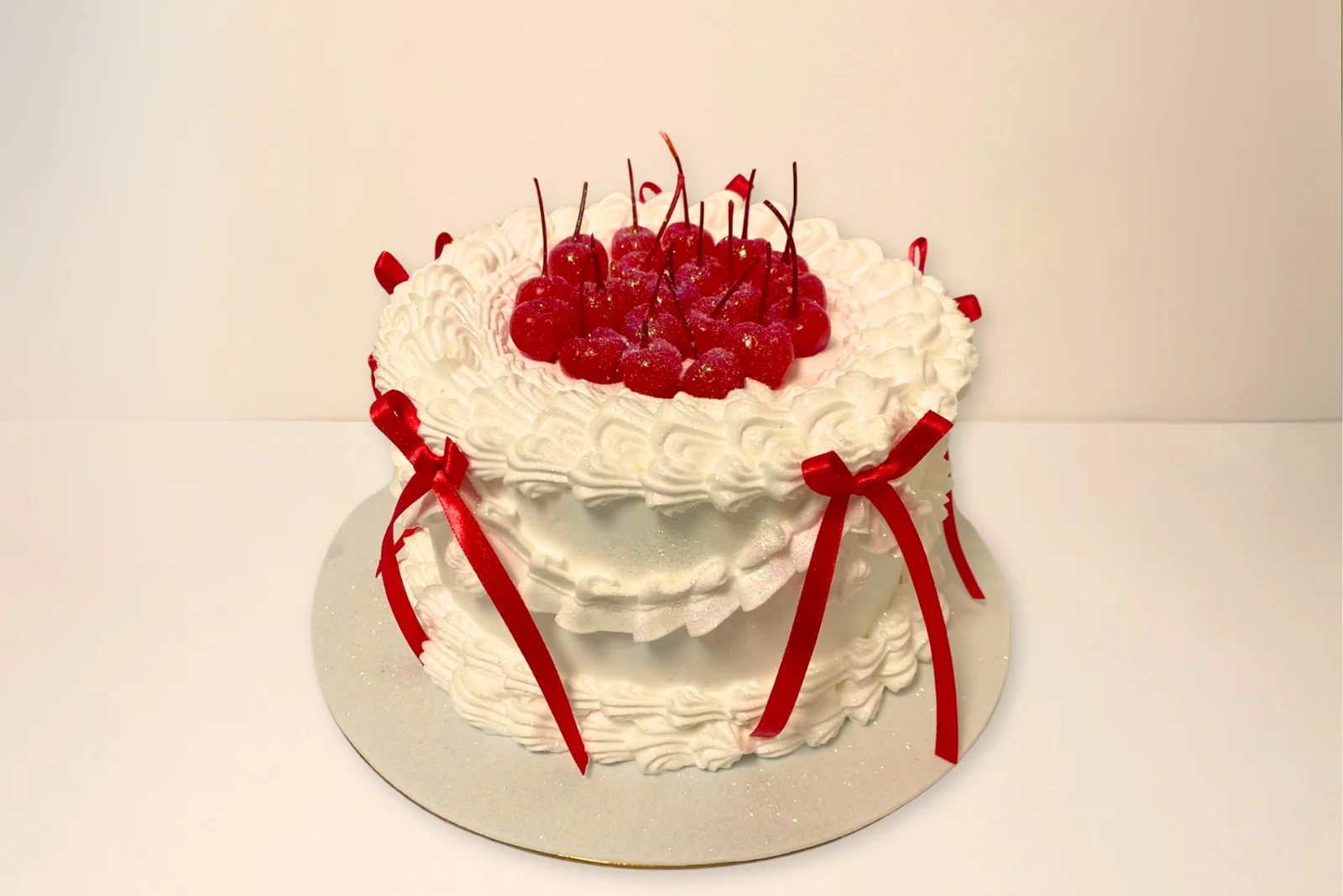 torta personalizada vintage blanca