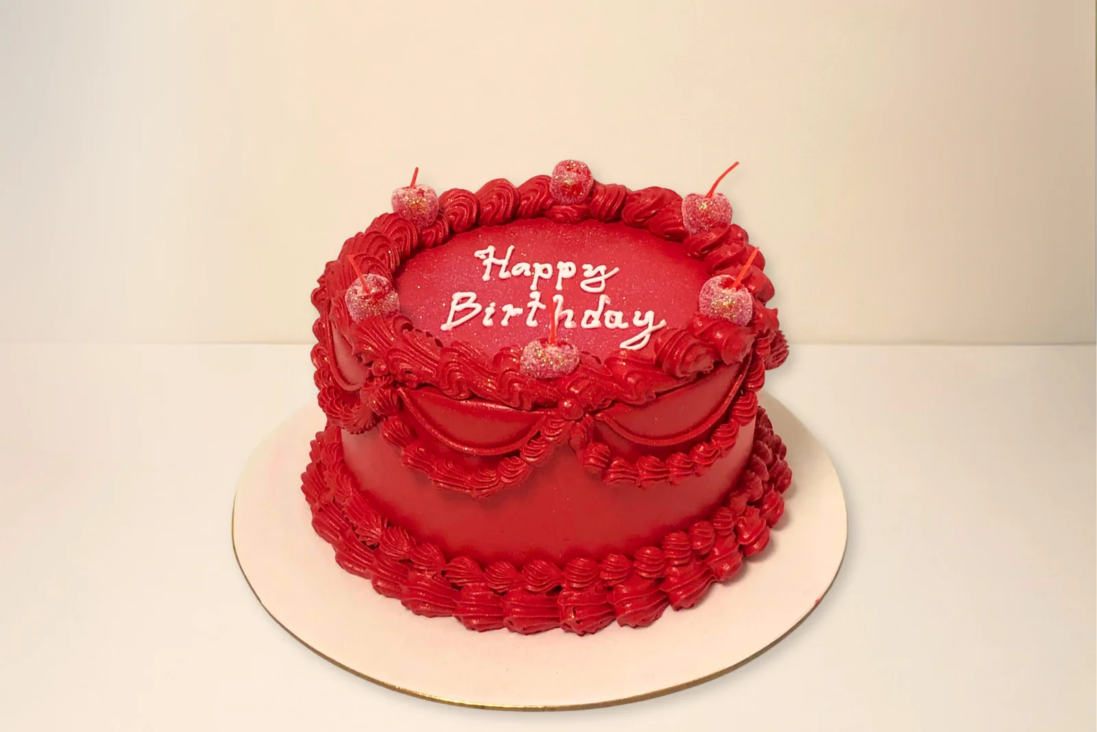torta personalizada vintage roja Choconuez - Cajicá Chía Tabio Sabana de Bogotá