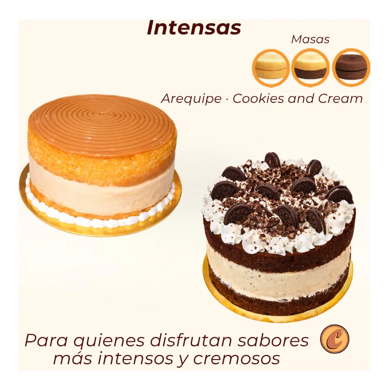 Catálogo Tortas Ponqués Postres Artesanales Tortas heladas intensas Choconuez - Cajicá Chía Tabio Sabana de Bogotá